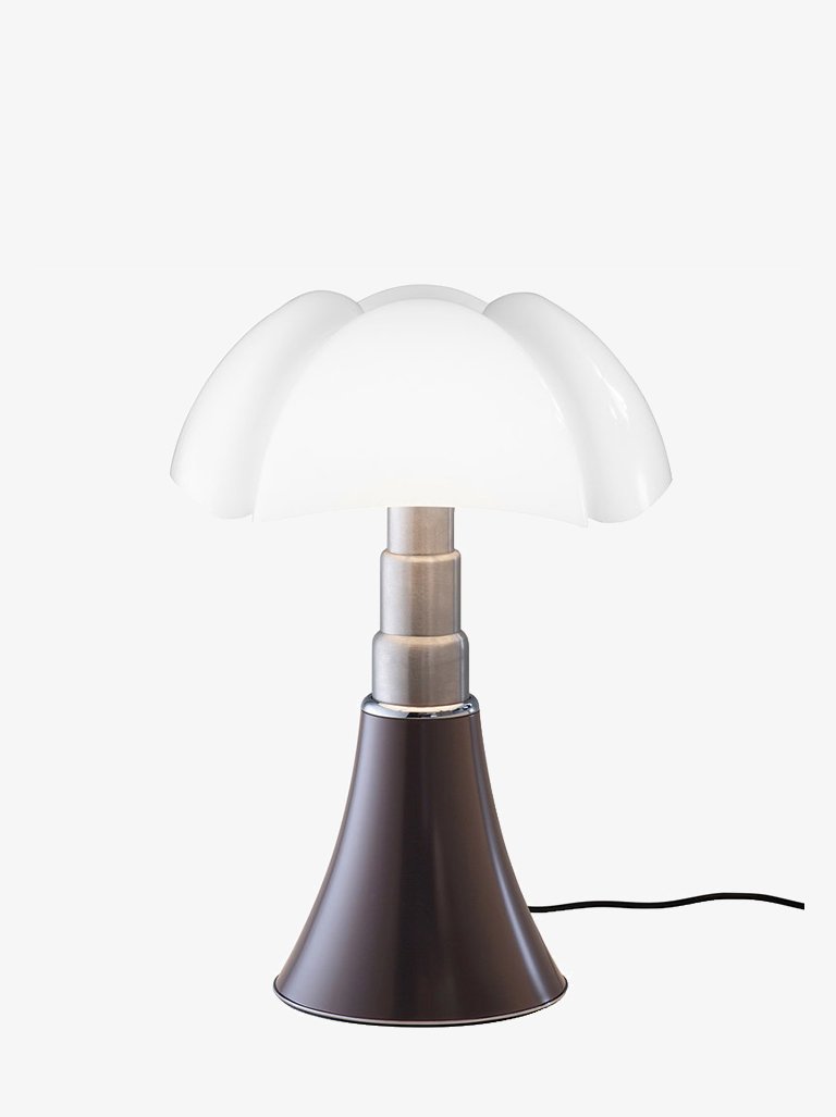Lampe Tisch Pipistrello 1x5w E14 LED dunkelbraun 1