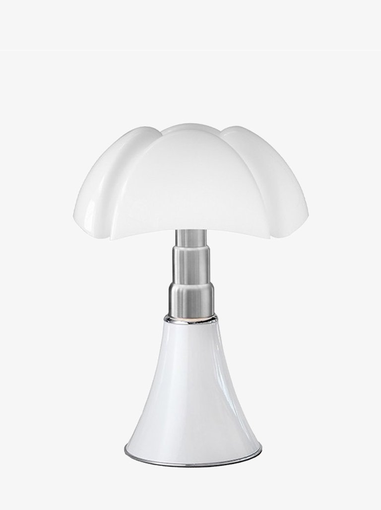 Lampe tisch pipistrello 1x5w e14 led weiß 1