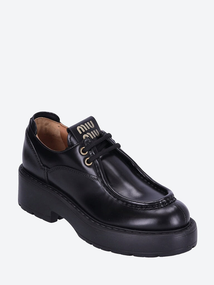 Leather lace-up shoes 2