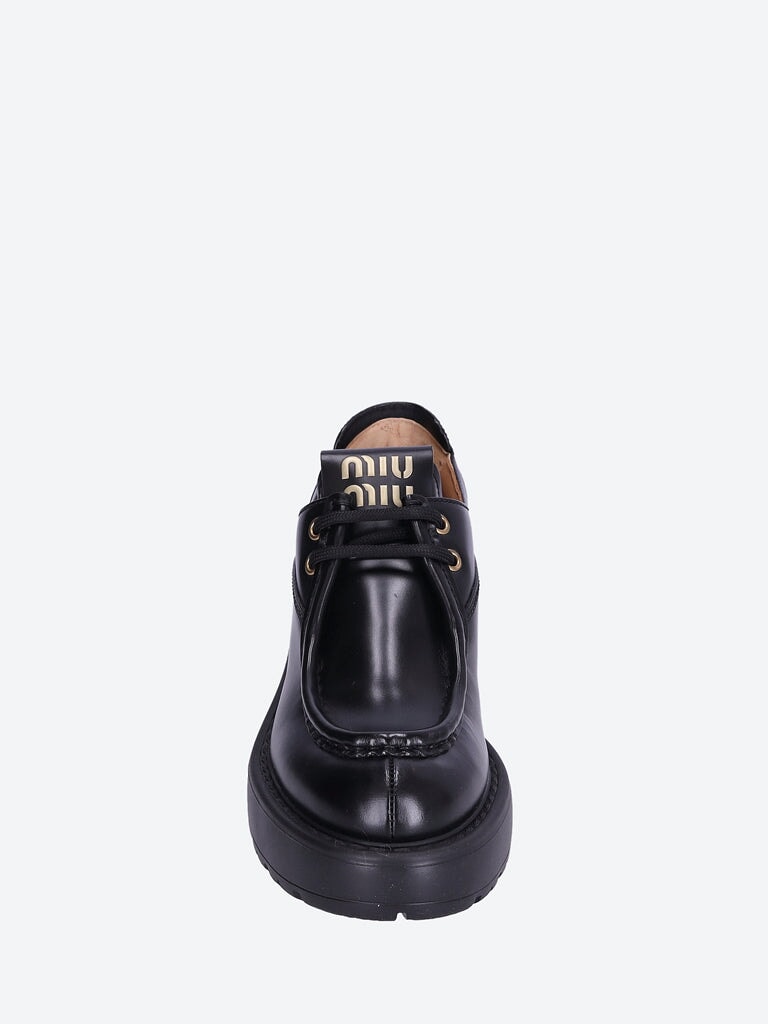 Leather lace-up shoes 3