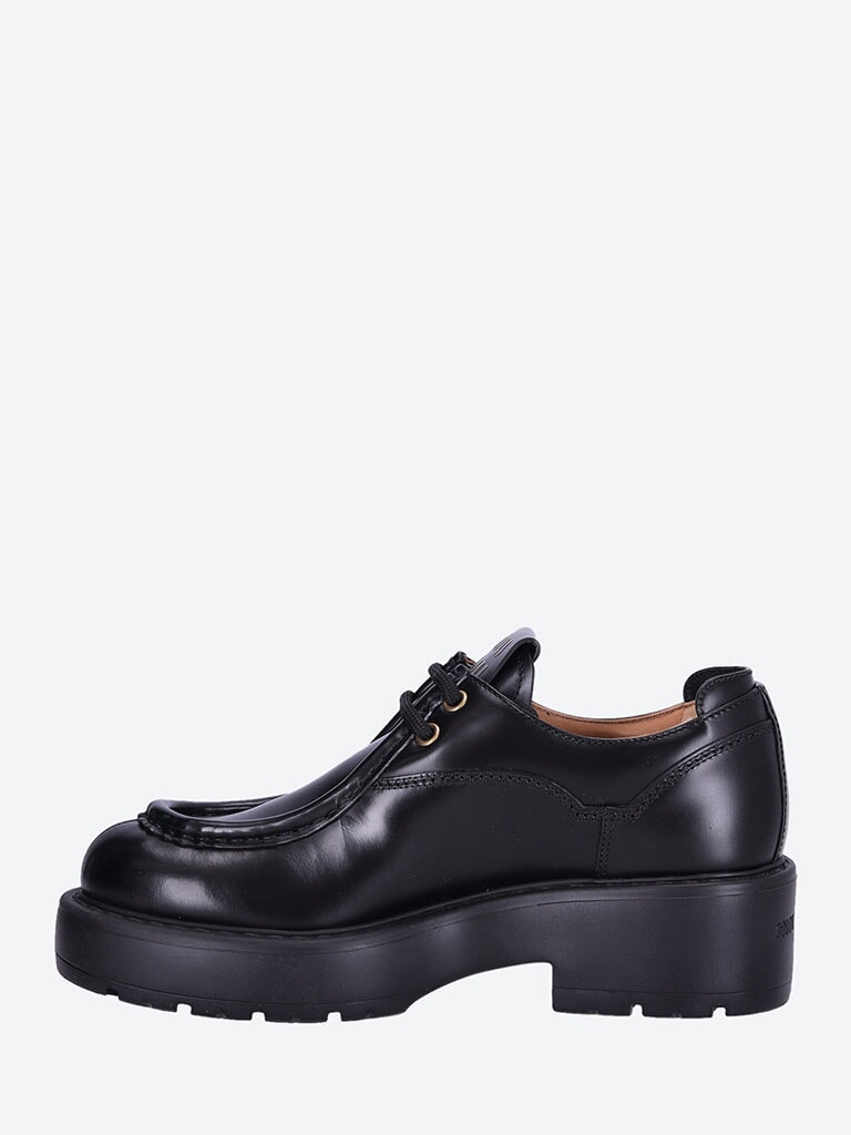 Leather lace-up shoes 4