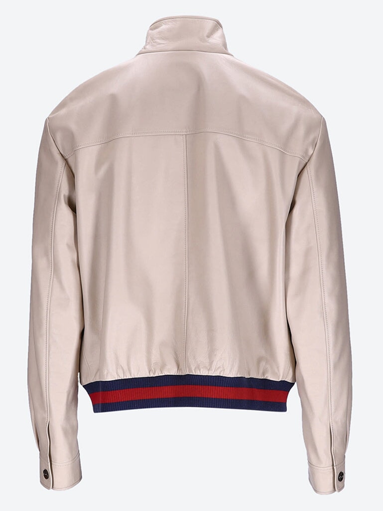 Leatherwear bomber jacket 3