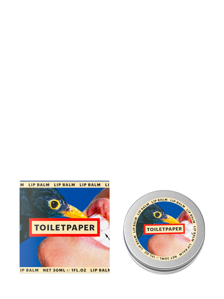 Lippenbalsam in Papierbox, Toilettenpapier-Krähe 1