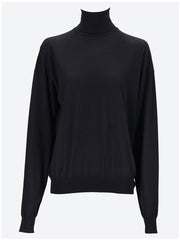 Loose fit turtleneck sweater ref: