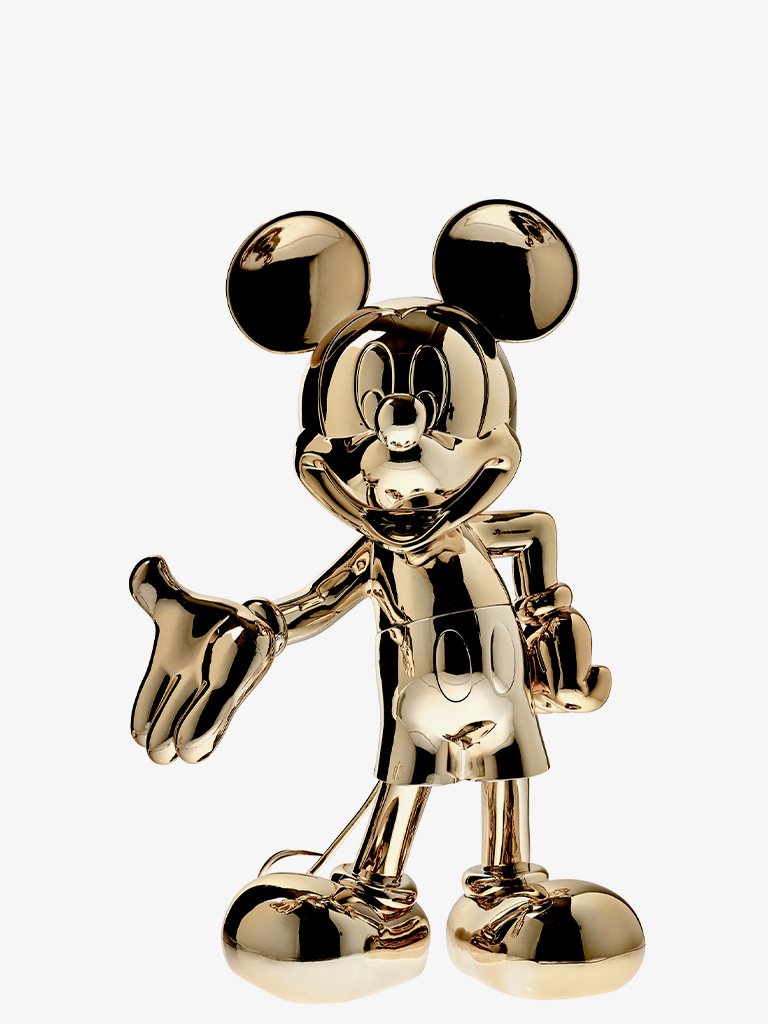 Mickey willkommen in Goldmetallic 1