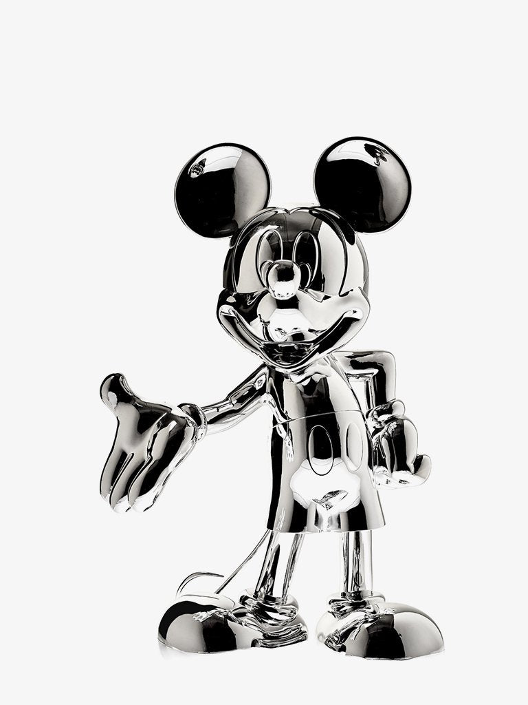 Mickey willkommen silbermetallic 1