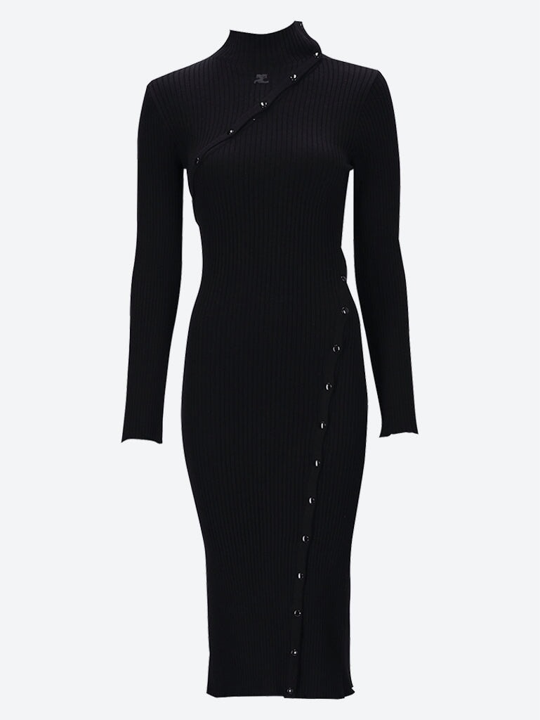 Multistyling rib knit maxi dress 1