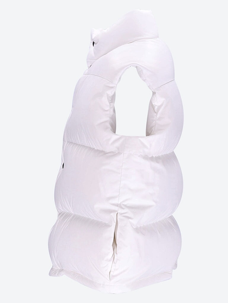 Organic frosted poplin with leather 2