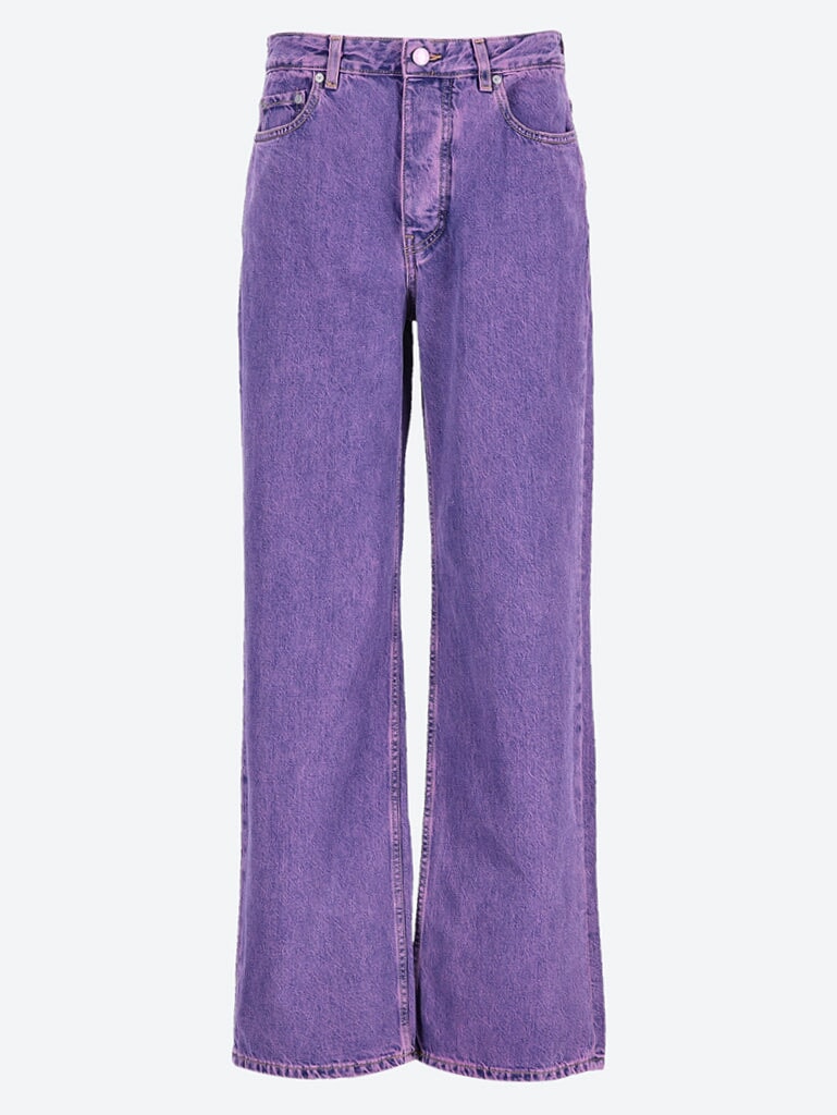 Overdyed bleach izey jeans 1