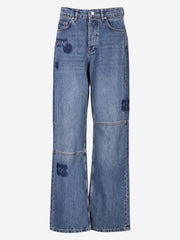 Jeans de denim de patch izey ref: