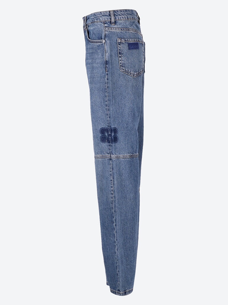 Jeans de denim de patch izey 2