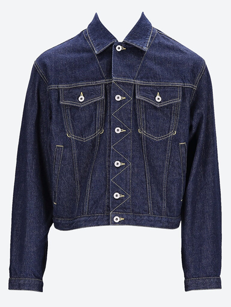 Rinse denim trucker jacket 1