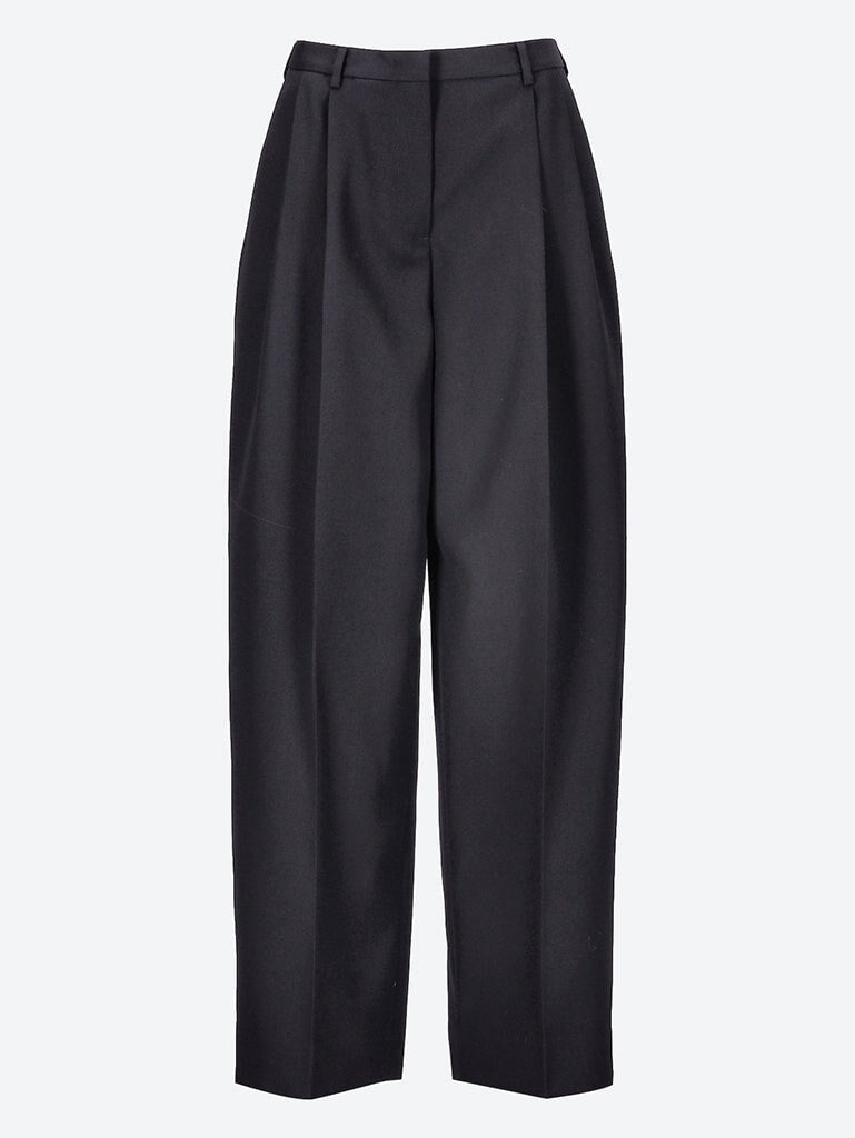 Sharp wool gabardine pants 1