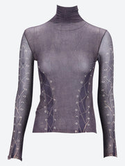 Sheer long sleeve t-shirt ref: