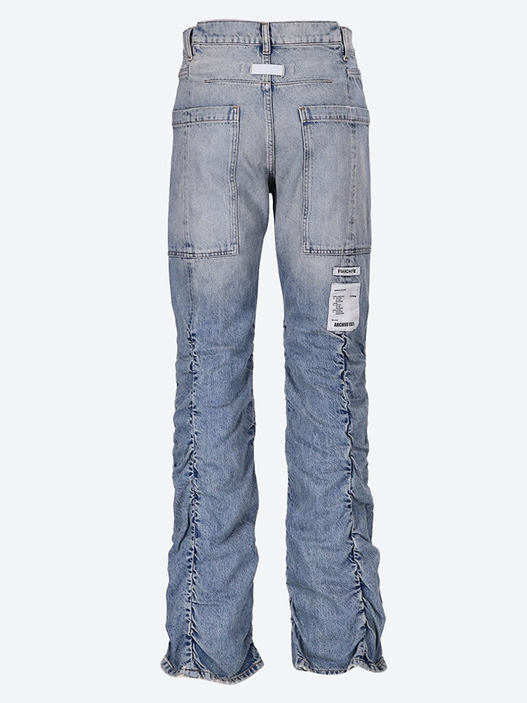 Jean kickflare cheminée 3