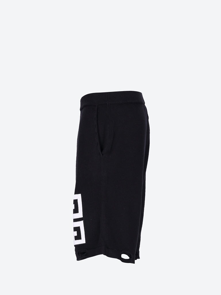 Star embroidered 4g logo short 2