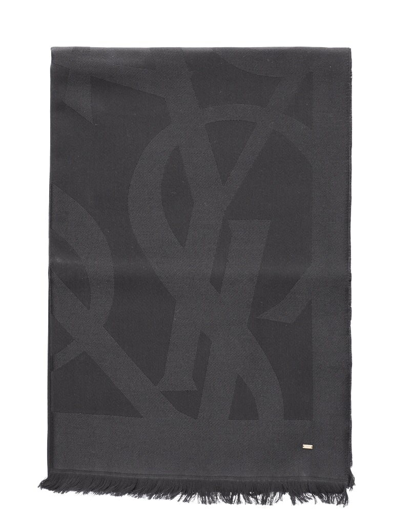 Cassandre-Schal aus Woll-Jacquard 1