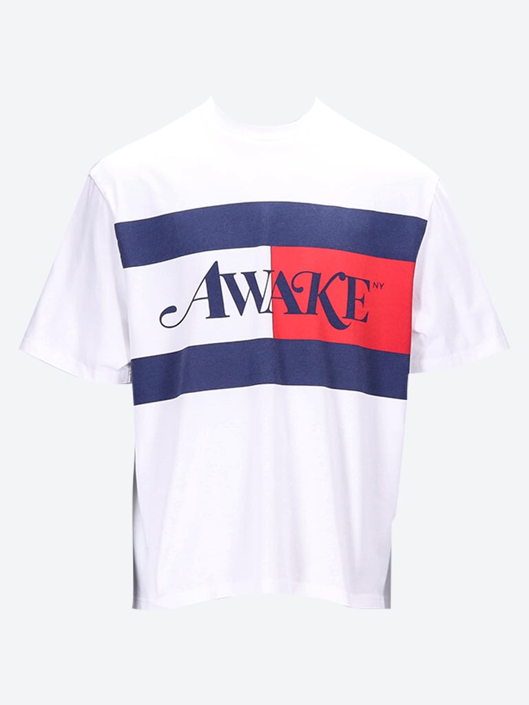 TOMMY x AWAKE NY FLAG TEE BLACK XL Tシャツ-