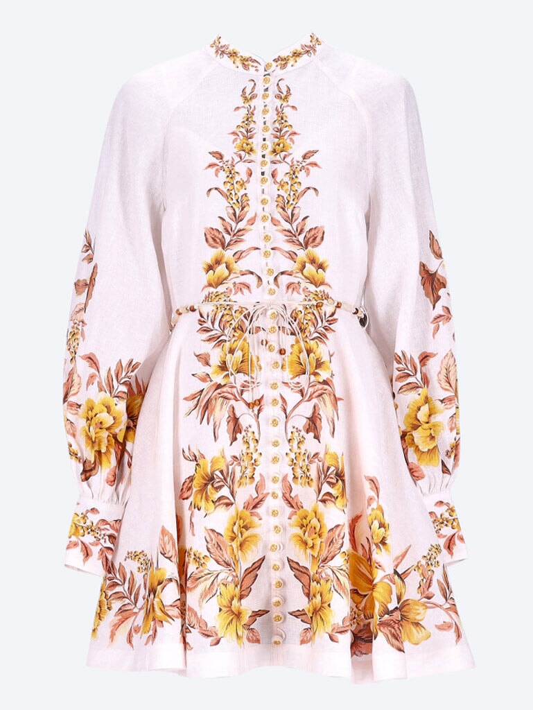 Vacay button up mini dress 1