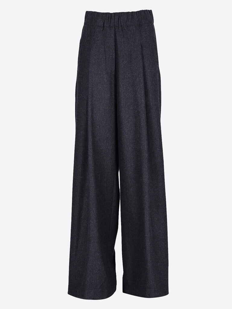 Wide leg elasticated pants 1