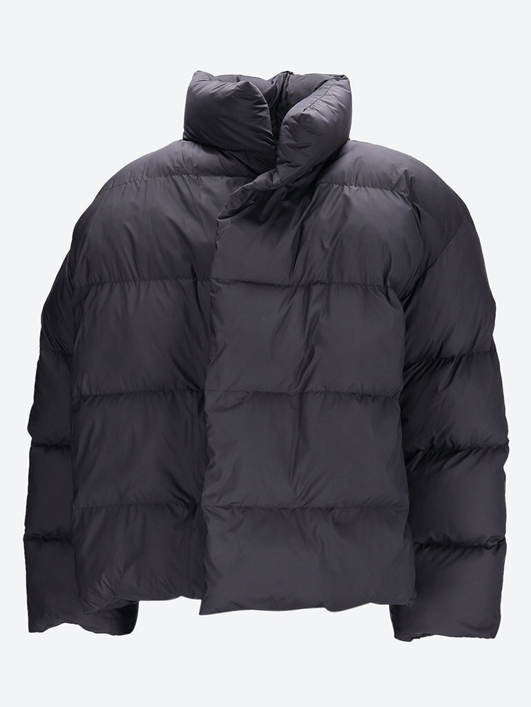 Wrap puffer jacket 1