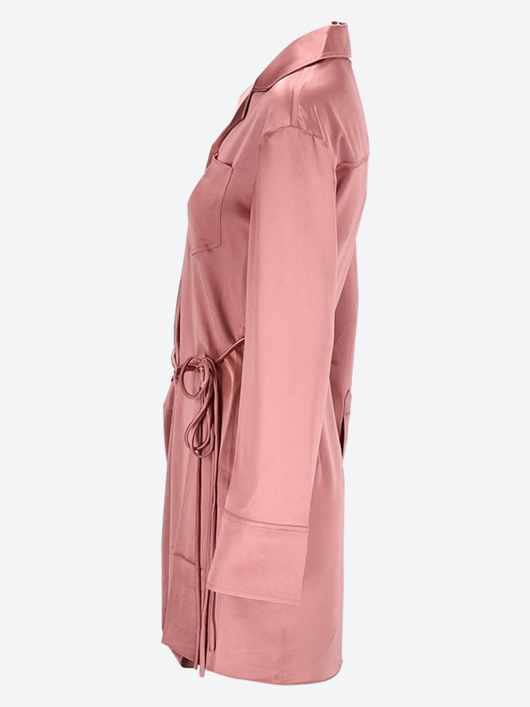 Xaviera with front wrap dress 3