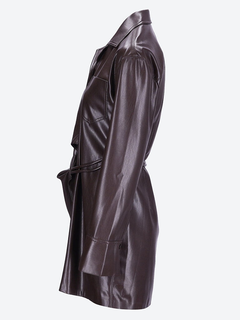 Xaviera with front wrap dress 2