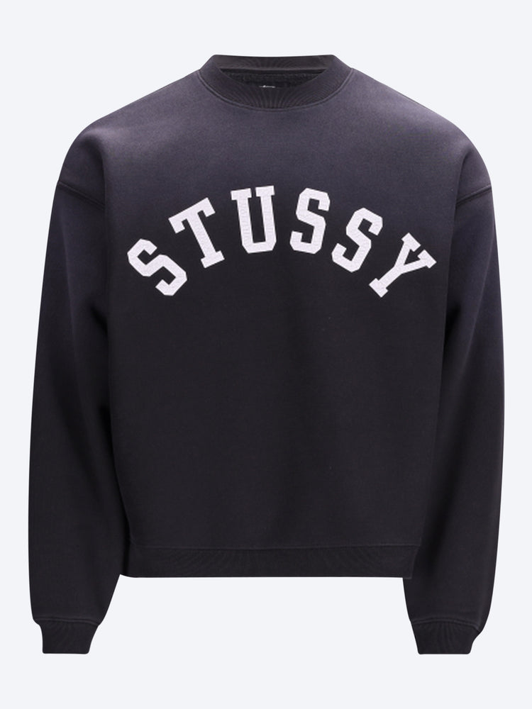 Sonnengebleichtes, übergroßes Crew-Sweatshirt 1
