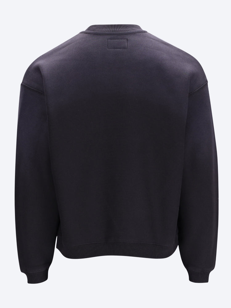 Sonnengebleichtes, übergroßes Crew-Sweatshirt 3