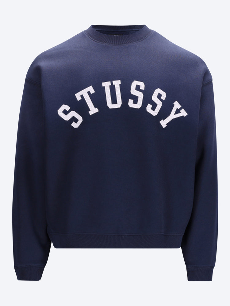 Sonnengebleichtes, übergroßes Crew-Sweatshirt 1