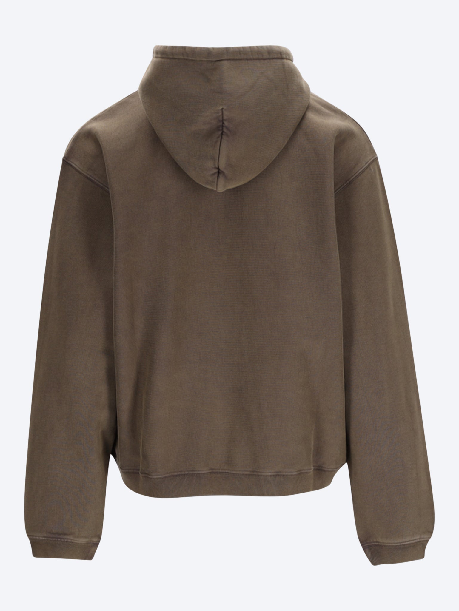 Kapuzenpullover mit Reißverschluss und verblasstem Grafikmuster 3