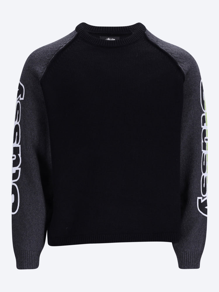 Zweifarbiges Raglan-Sweatshirt 1