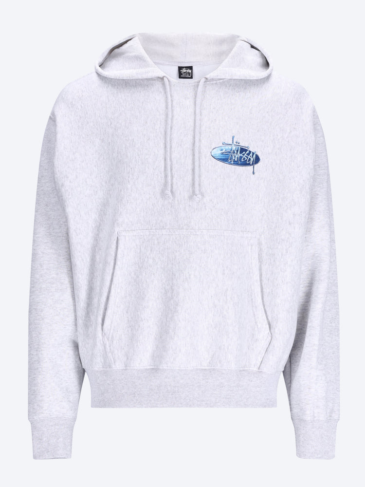 Sweat à capuche ovale Wave 1