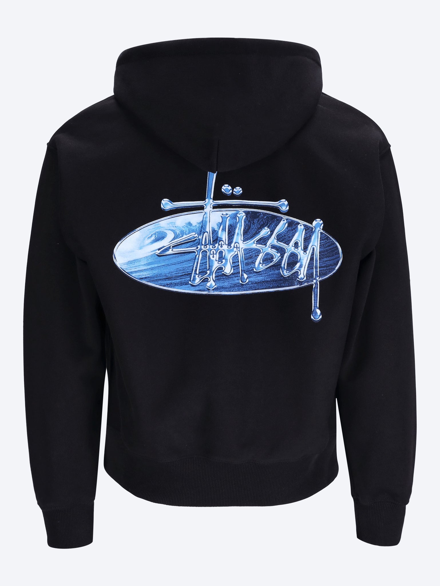 Wave oval hoodie 3