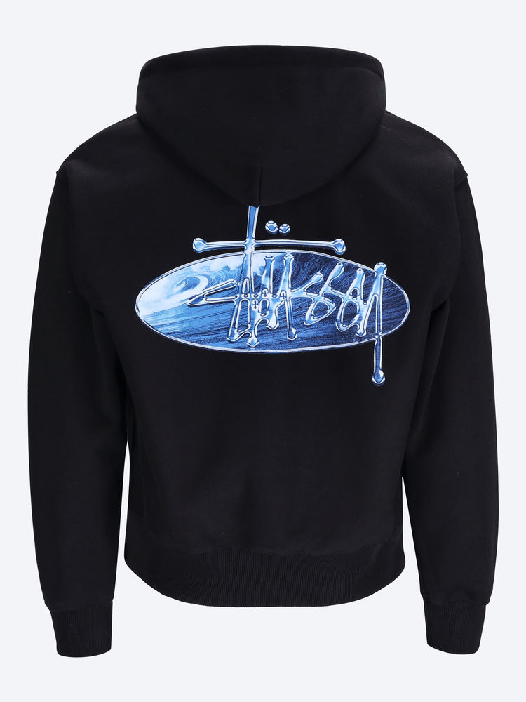 Wave oval hoodie 3