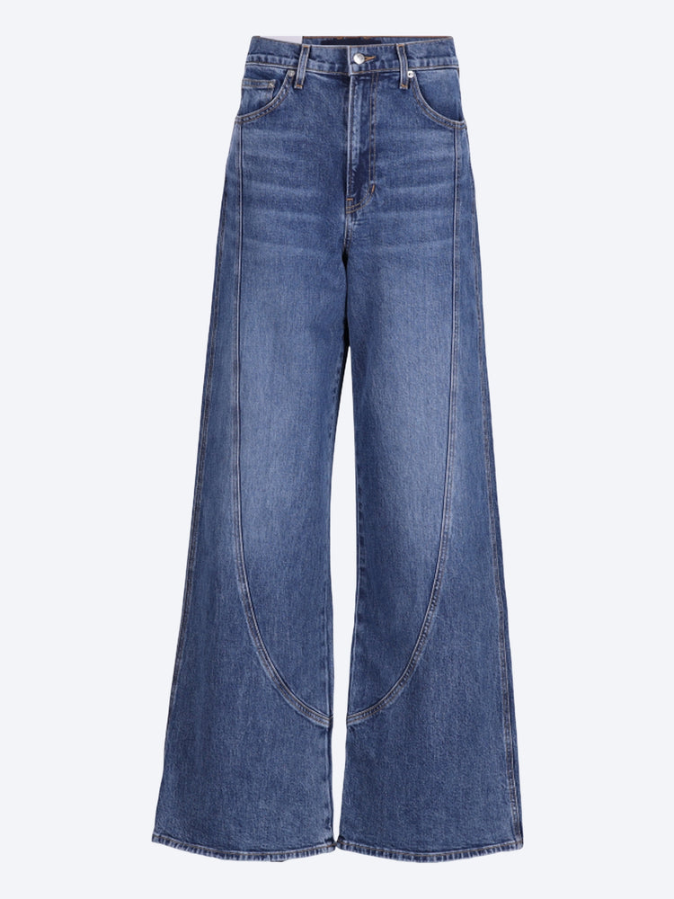 Taylor-Jeans mit geschwungenen Nähten 1