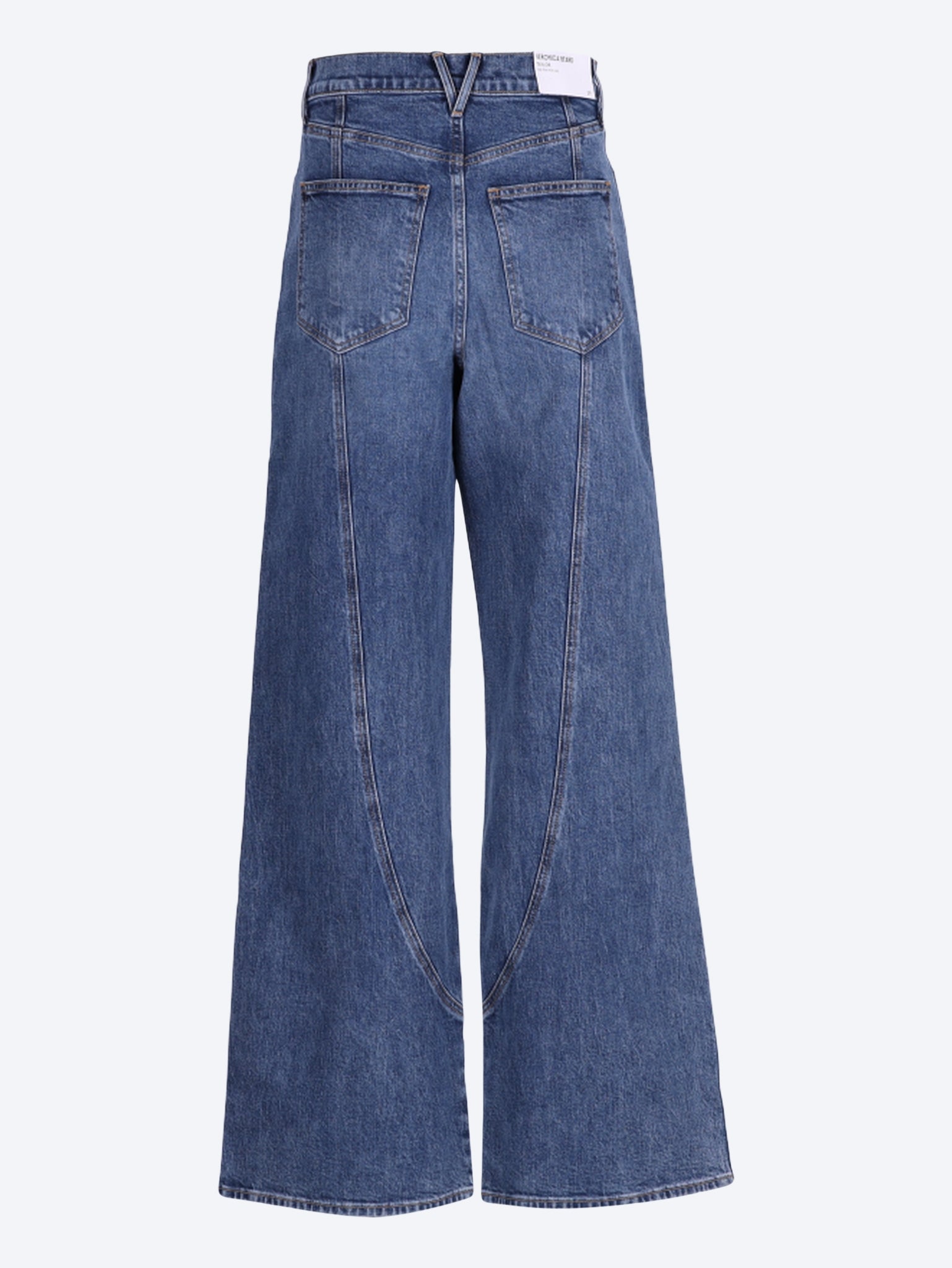 Taylor-Jeans mit geschwungenen Nähten 3