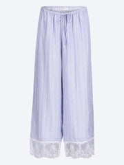 Le pantalon de détente en dentelle à rayures ref: