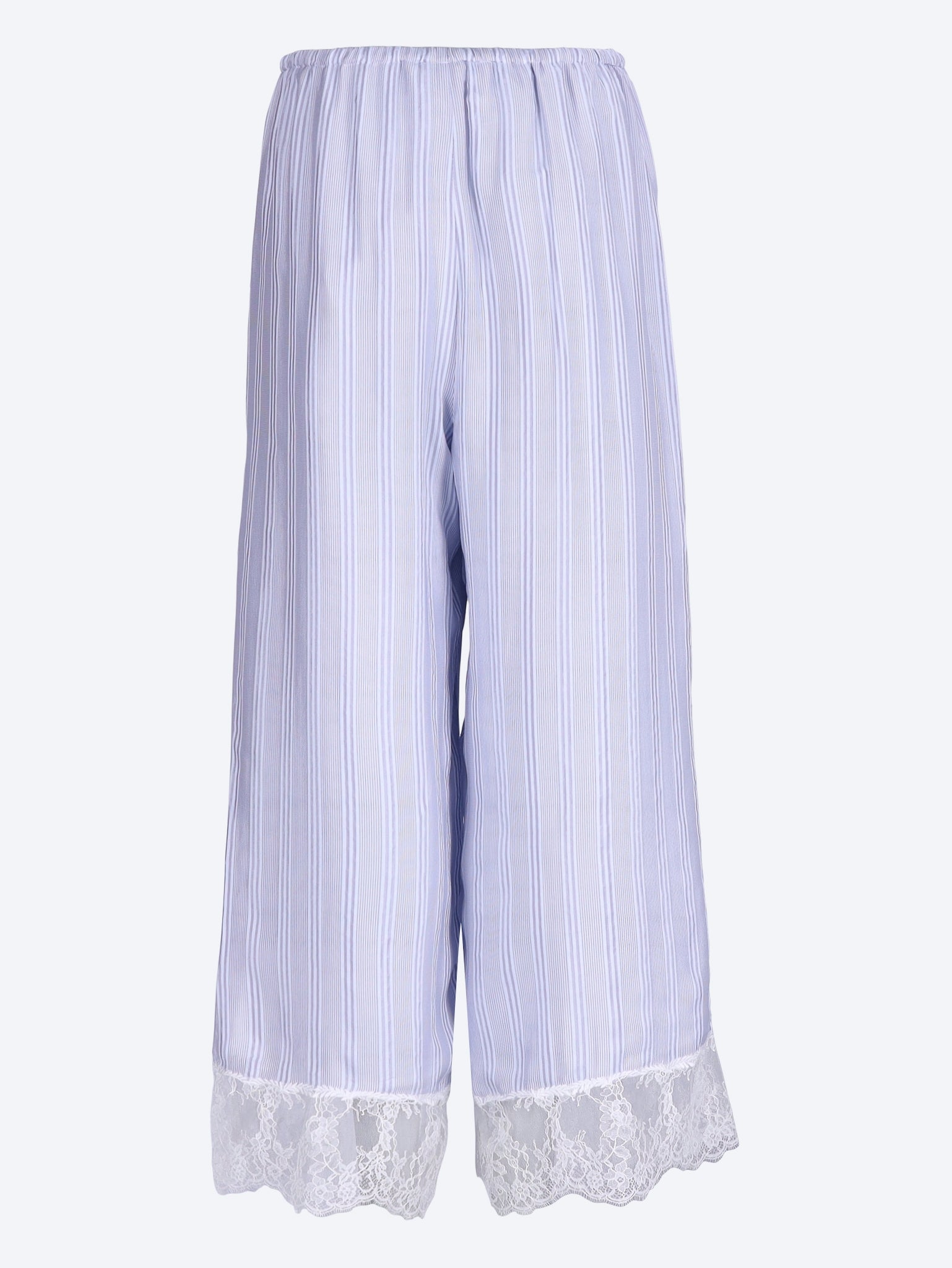 Le pantalon de détente en dentelle à rayures 3