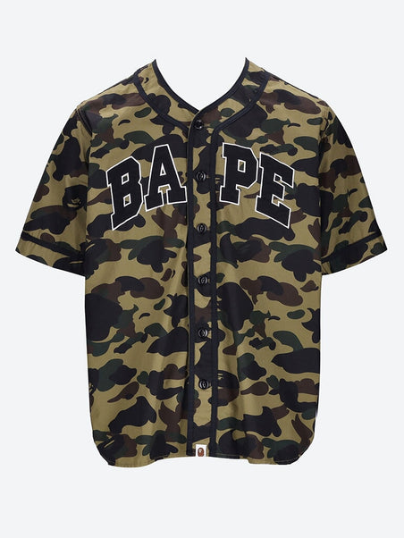 1ère chemise de baseball camouflage