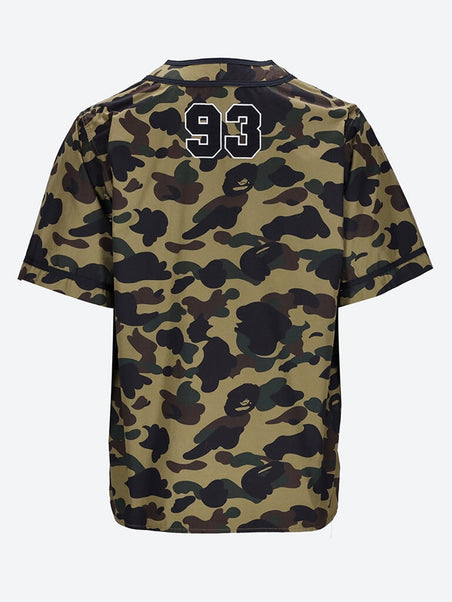 1ère chemise de baseball camouflage