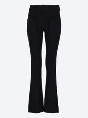 2-pockets rib knit pants ref: