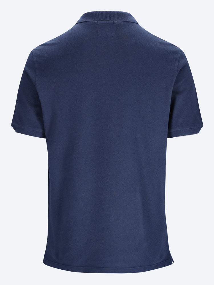 24/1 piquet pigment dyed short sleeve polo 2