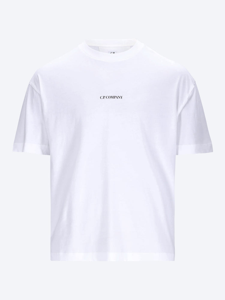 T-shirt logo manches courtes en jersey 30/1 1
