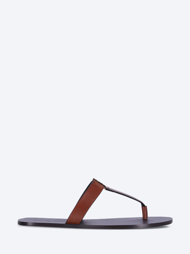 Babylone leather slides 1