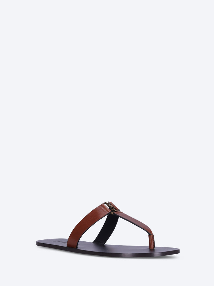Babylone leather slides 2