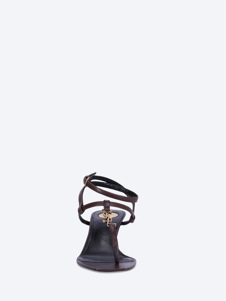 Leather mid heel pumps 3