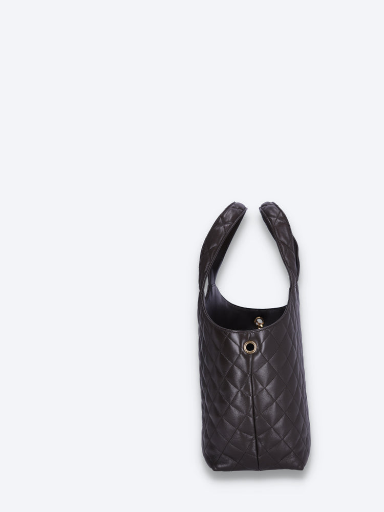 Icare medium quilted leather shoulder bag 3