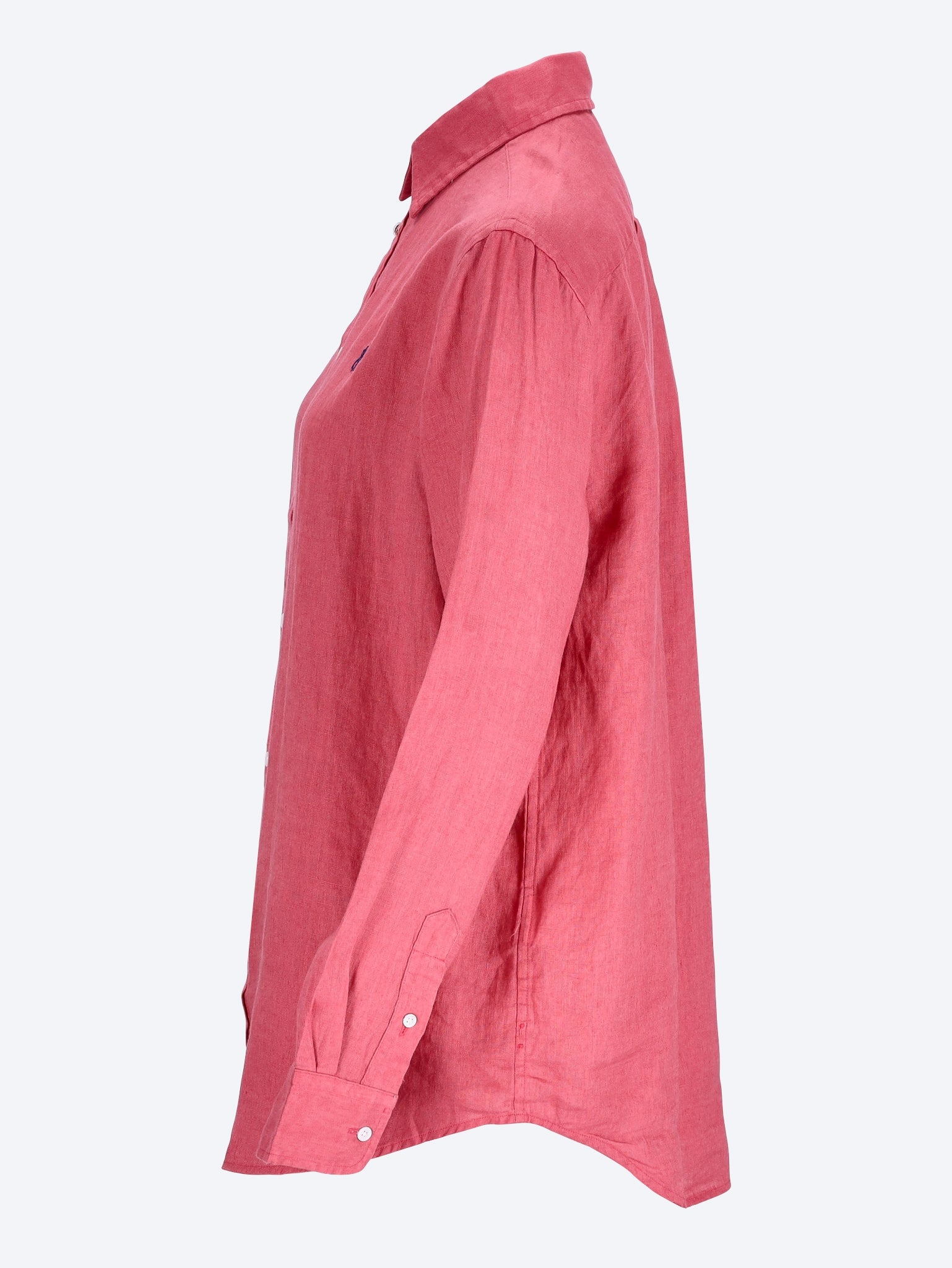 Chemise classique à manches longues en lin 2