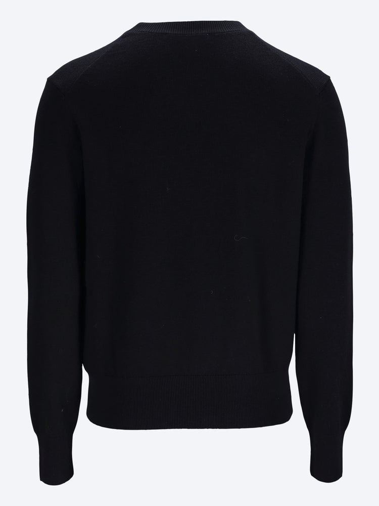 Pullover mit Rundhalsausschnitt und Ami de Coeur-Pullover 3
